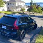 An in-line, 4-cylinder 2-litre turbocharged engine with e-boost makes passing a breeze for the XC60 Recharge hybrid. Keith Morgan photo