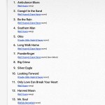 Neil Young & Chrome Hearts set at Deer Lake Park in Burnaby on Saturday, Sept. 6, 2025.