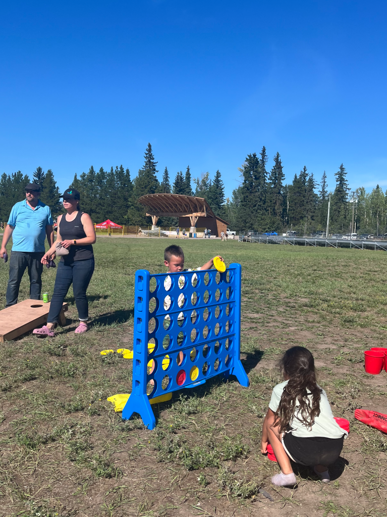 There were plenty of family-friendly activities at the 113th Telkwa